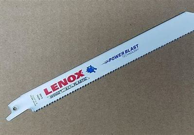 RECIPRO SAW BLADE (TIGER SAW BLADE) LENOX 810R, 10 TPI - 8"