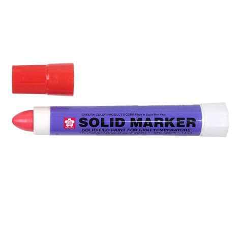 SOLID MARKER (RED) 12PCS/BOX