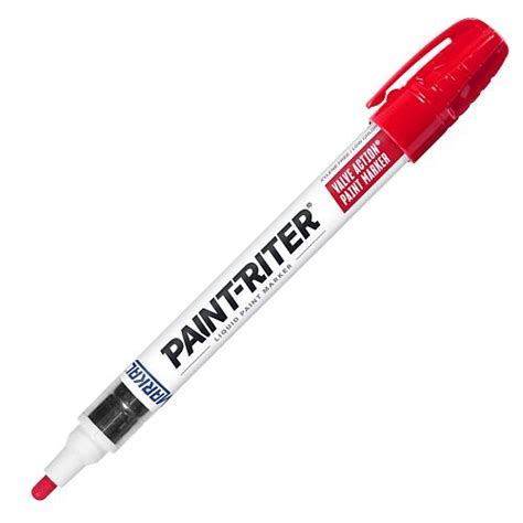 PAINT MARKER (LOW CHLORIDE) RED (FOR STAINLESS STEEL)