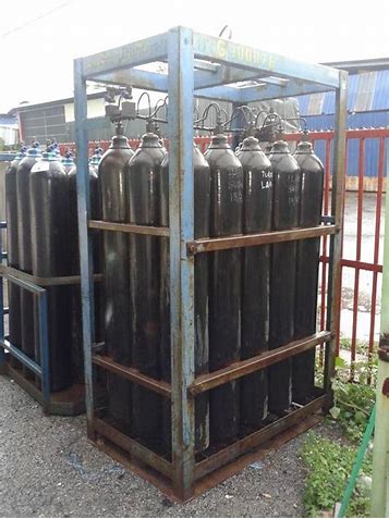 COMPRESED OXYGEN PALLET (16CYLS/PLT) 115.2M3